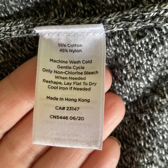 Talbots Grey Cardigan, Size XLP - Picture 6 of 7